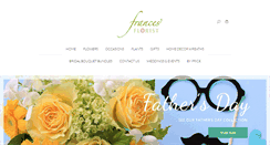 Desktop Screenshot of francesflowers.com